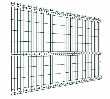 Панель для 3D забора Light 1,53х2,5 RAL 6005 GL